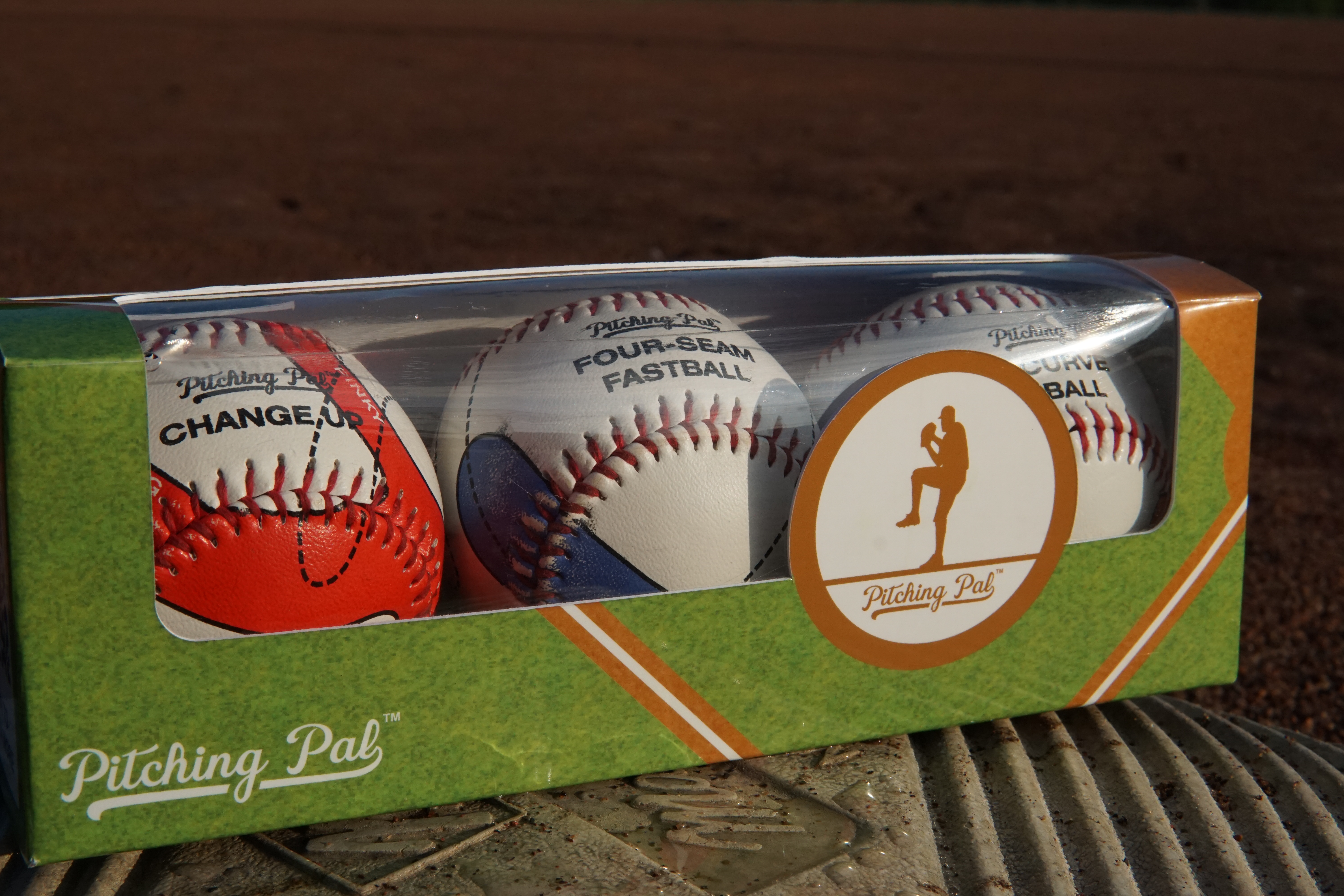PitchingPal 3-Ball Set packaging